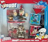 Tech Deck Dude Evolution Clash Cubes with Zoods Cluckers and Phinger Tut