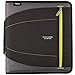 Five Star 2 Inch Zipper Binder, 3 Ring Binder, Removable File Folders, Durable, Black (73289)