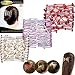 As Seen on TV "EZ Combs" Complete Collection 6 Pack (Black with Pearl, Brazilian Rosewood, Blue Crystal, Cranberry, Sandlewood, Crystal Pink)
