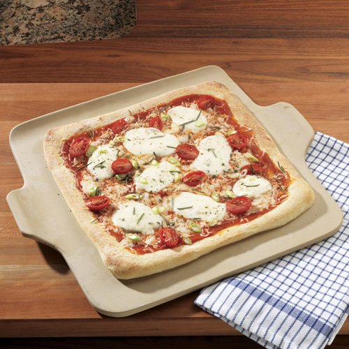 Haeger NaturalStone Square Baking Stone, 14 inch