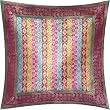 ShalinCraft Cushion Case Cover in Silk - Unique Gifts 16x16 inches (bcbr167)
