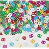 Deko-Konfetti Zahl 40 bunt gl�nzend 15 g von TIB