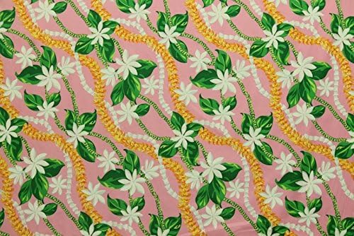 Tahitian Tiare Lei Pink