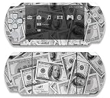 The Benjamins Decorative Protector Skin Decal Sticker for Sony Playstation PSP 1000 Portable System