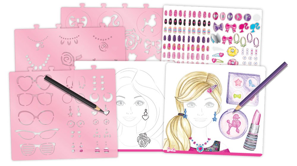 Amazon.com: Fashion Angels Barbie Beauty And Accessories Sketch ... Amazon.com: Fashion Angels Barbie Beauty And Accessories Sketch ...