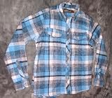 Retrofit Boys Flannel Shirt, Boys Sizes 8-20, Cyan