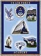 US Air Force Acedemy Collage II Throw - 70 x 54 Blanket/Throw - Air Force Falcons