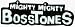 The Mighty Mighty Bosstones - Black & White Logo - Large Jumbo Vinyl Sticker / Decal