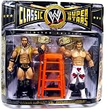 Review Jakks 91312 / WWE Exclusive Limited Edition Classic 2 Pack Razor Ramon & Shawn Michaels Wrestlemania X Ladder Match