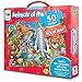 The Learning Journey: Jumbo Floor Puzzles - Animals of The World - Extra Large Puzzle Measures 3 ft by 2 ft