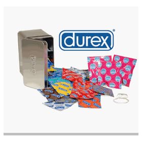 Durex Condom Variety Pack With 3 Vibrating Rings
