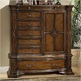 Hillsdale Furniture Old England Man's Chest Qty. 1 of 1311-787A / Qty. 1 of 1311-787B