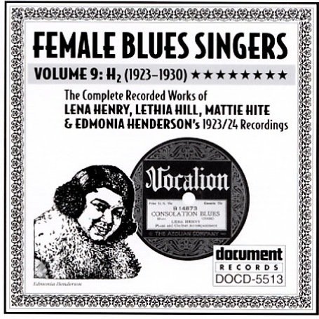 CD-Charts  Search : Female Blues Singers Vol.9 1923-1930