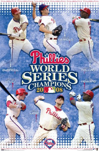Buy Philadelphia Phillies 2008 World Series Champions Poster by FansEdge