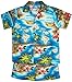 RJC Boys 6 Months to 7 Toddler Hibiscus Hawaiian Island 2pc Set