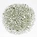 American Fireglass 1/4” Reflective Fire Glass | Use in Fireplace, Fire Pit or Bowl | for Natural Gas or Propane Fires | Safe Tempered Glass for Outdoor & Indoor | Platinum, 10lb Bag