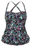 Torrid Plus Size Floral Vine One-Piece Swimsuit