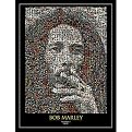 Bob Marley Mosaic Framed - 22 x 34