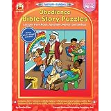 ObedienceBibleStoryPuzzles,GradesPK-K:LessonsfromNoah,Abraham,Moses,andJoshua(FunFaith-Builders)