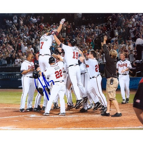 Jeff Francoeur Autographed Atlanta Braves (Walk-Off HR) 8x10 Photo