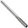 Alvord Polk 127-S-07 High-Speed Steel Chucking Reamer Set, Straight Flute, Uncoated Finish, 21-Piece, 1/16 - 3/8 Inch Sizes in 1/64 Inch Increments