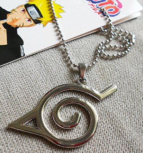 Camplayco Naruto Naruto Logo Cosplay Necklace