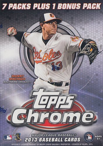 MLB 2013 Topps Chrome Blasters Trading Cards