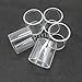 5 pcs TFV8 Replacement Glass Tube For 5.5ml TFV8 Tank --transparent