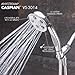 Speakman VS-3014-BN, Caspian 2.5 GPM Multi Function Anystream Hand Shower, Brushed Nickel, 3 Settings