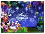 Disney Mickey and Gang Blue Fireworks Picture Frame