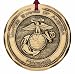 Hand Made in America Marine Corps Military Christmas Ornament