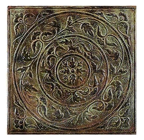 Kitchen: 16 Antique Style METAL SQUARE WALL TILES  12