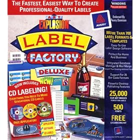 Art Explosion Label Factory Deluxe by Nova Development Corp