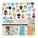 My Mind's Eye Lil' Robots Scrapbooking Paper and Accessories Kit
