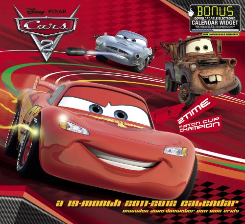 2012 Cars 2 Wall Calendar