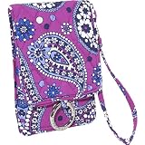 Vera Bradley Double ID Wristlet-Boysenberry Boysenberry – Ladies Wallet on a String Review Vera Bradley Double ID Wristlet-Boysenberry Boysenberry – Ladies Wallet on a String Review