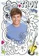 Decofun, Disney High School Musical 2 Maxi Wall Sticker, Self Adhesive