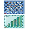 Kiddopotamus Doodlediner Disposable Learning Placemats, 20 Pack