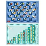 Kiddopotamus Doodlediner Disposable Learning Placemats, 20 Pack