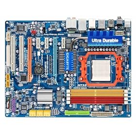 GIGABYTE GA-MA790X-UD4P Socket AM2+/ AMD 790X/ CrossFireX/ A&GbE/ ATX Motherboard