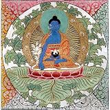 Mandala Paintings Buddhist Art On Silk Cloth(jh004)