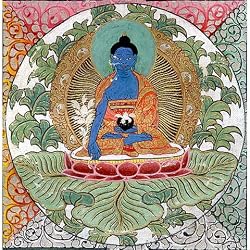 Mandala Paintings Buddhist Art On Silk Cloth(jh004)