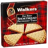 Walkers Shortbread Petticoat Tails, 5.3-Ounce Boxes (Pack of 6)