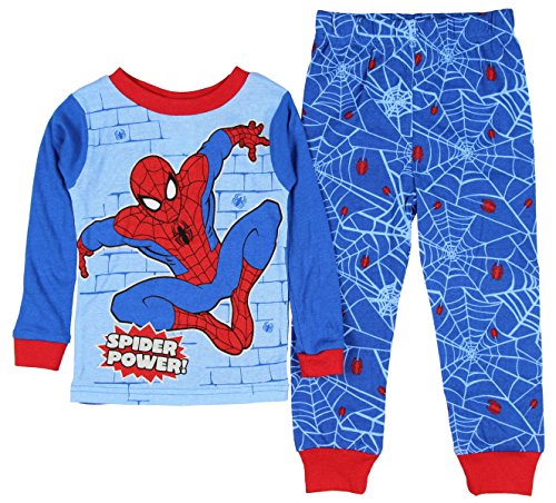 Ultimate Spider-Man Spider Power Little Boys Toddler Cotton Pajama Set