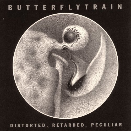 Original album cover of Distorted, Retarded, Peculiar by Butterfly Train