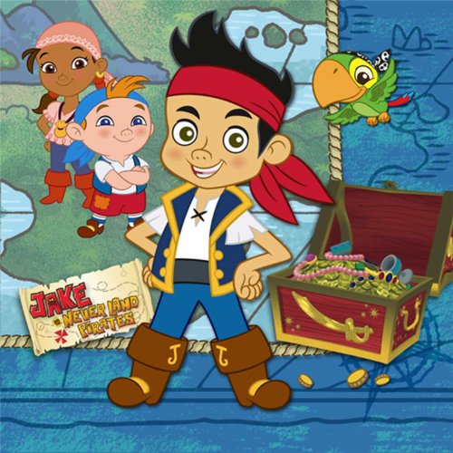 Jake and the Neverland Pirates Beverage Napkins