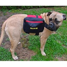 Dog Backpack for behaviour modification of very active and very shy dogs (Size L), 29-38in chest circumference