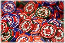 Bulk Chocolate Poker Chips, 465 Per Order, Only $0.15 Each!