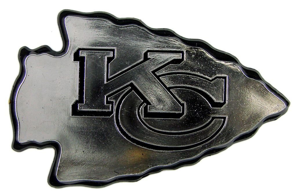 Amazon.com : NFL Kansas City Chiefs Chrome Automobile Emblem ...