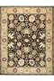 Millennium I Area Rug, 7'9"X9'9", BLACK IVORY